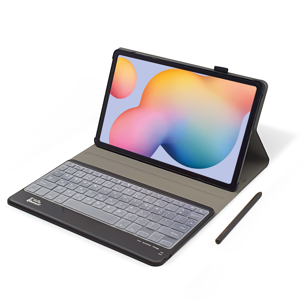 삼성 갤럭시탭 S6라이트 lite 10.4 슬림형 블루투스 키보드 케이스 p610 p615 이미지 7