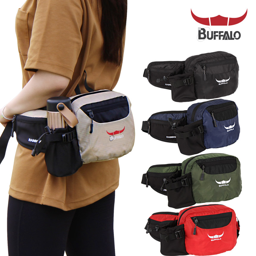 버팔로 레인보우2 초경량 소형 힙색 허리쌕 등산 가방