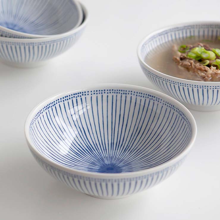 니코트 아오이 비빔기 온면기 탕기 떡국 덮밥그릇 MADE IN JAPAN - 상세 이미지 4