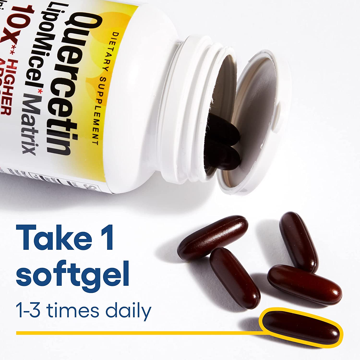 네추럴팩터스 퀘르세틴 250mg 리포미셀 매트릭스 케르세틴 - 상세 이미지 5