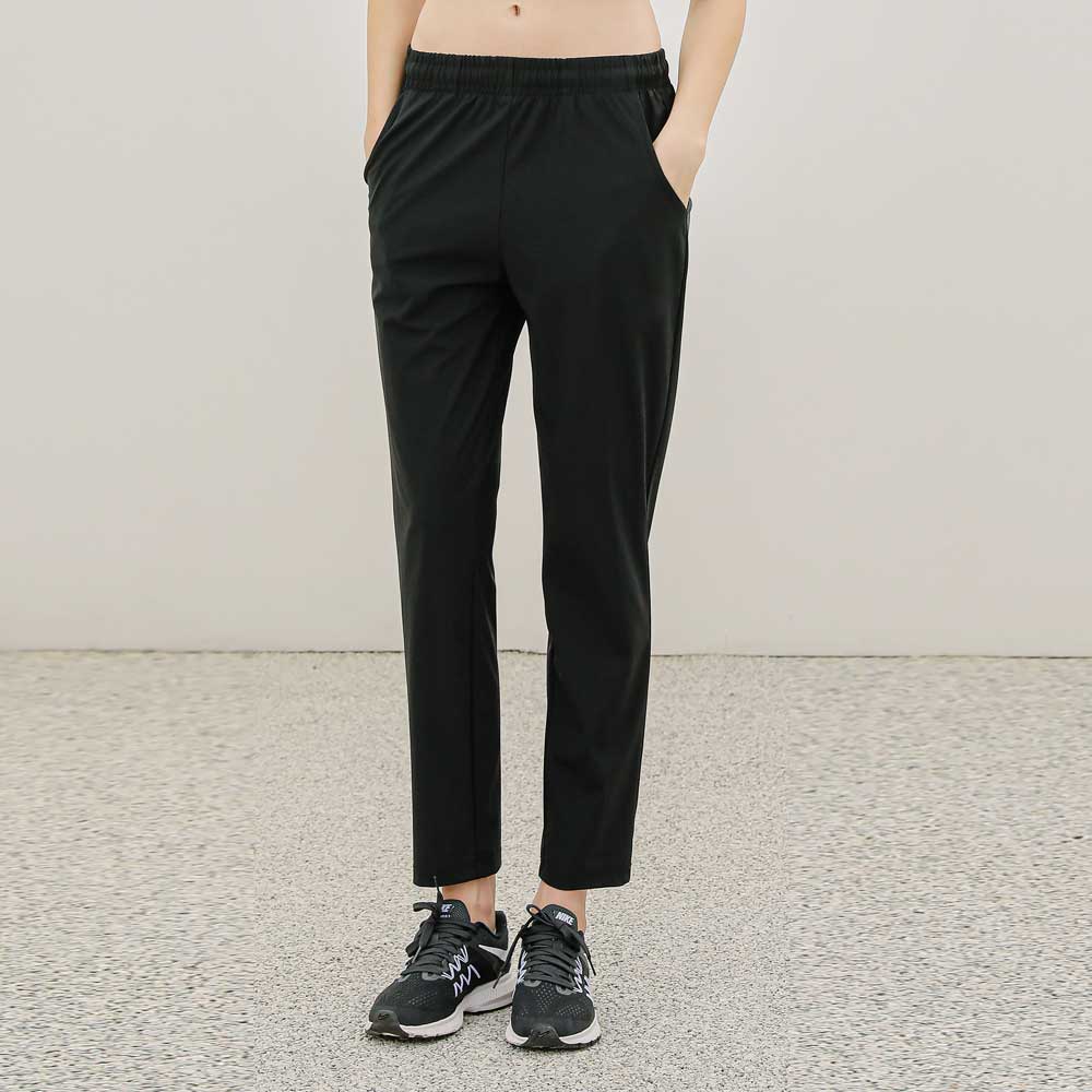 AIR 쿨 트리코트 여성 스판 밴딩 슬랙스 바지 - 상세 이미지 4