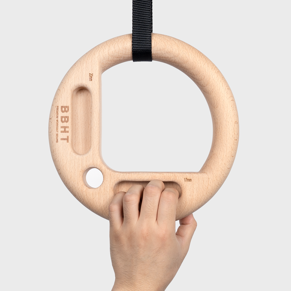 우드 짐링 프로 ver.2 짐네스틱 기계체조링 철봉링 - 상세 이미지 4