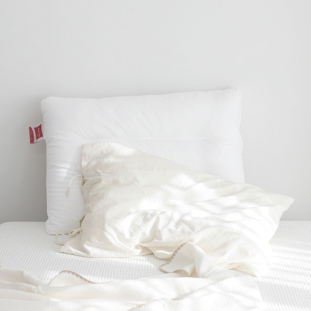 피넛버터젤리 슈프렐 95도 경추 베개솜 L 50x70 빨아쓰는 건조기 세탁 호텔식 베개