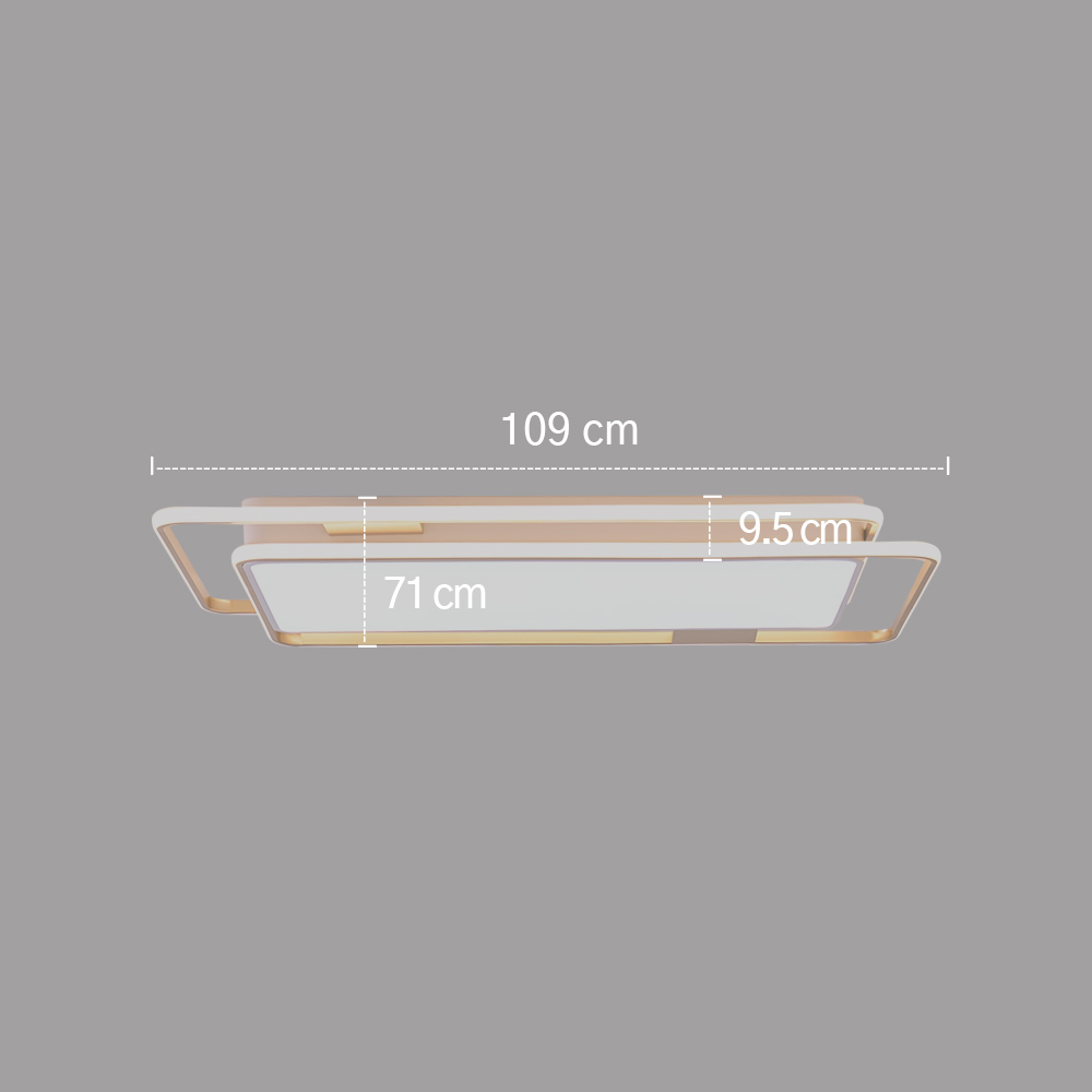 LED등 거실등 심플 라인 200W - 상세 이미지 5