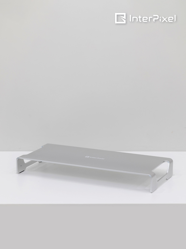 인터픽셀 IMT-M01 알루미늄 모니터 받침대 선반 20Kg 하중 맥북 아이맥 두께 5T - 상세 이미지 5