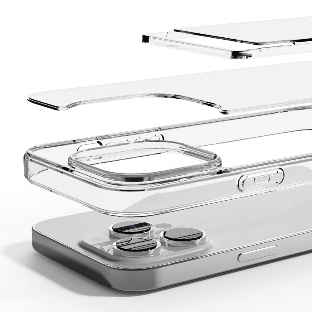 아이엠듀 변색방지 카드수납 케이스 2장 투명, 아이폰13