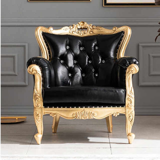 명품 쇼파 1인용 고급쇼파 엔틱쇼파 넓은 예식장 소파