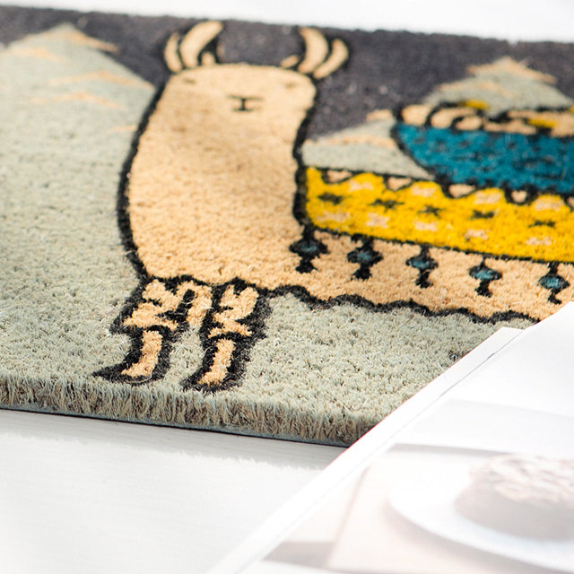 LLAMA 도어매트 45x75 이미지 8