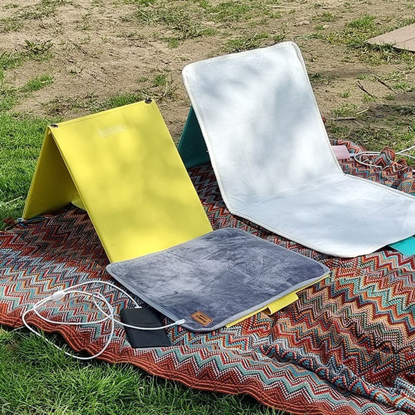 캠프365 휴대용 여행용 전기요 / 전자파 없는 USB 온열 탄소 매트 장판 애니베드