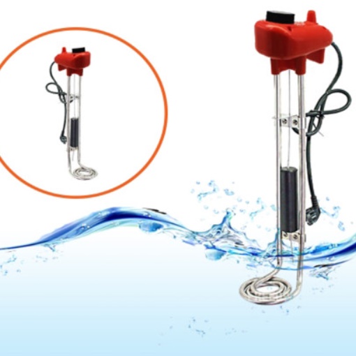 돼지꼬리히터 전기히터봉 물데우기 4500W 700mm