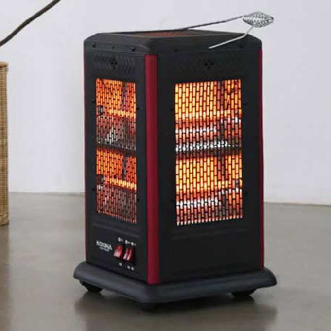 거실 난로 오방향 전기 난로 원룸 전열기구 업소용 스토브