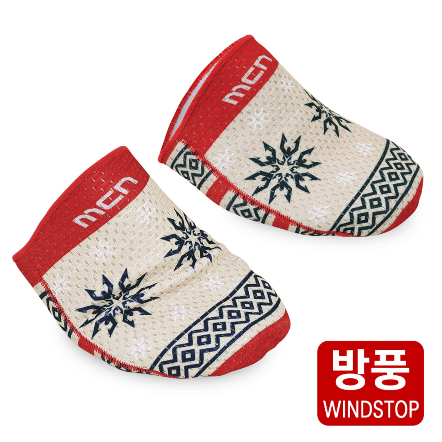 MCN 방한 기모 방풍 토워머 겨울 발가락 토시 토커버 블랙