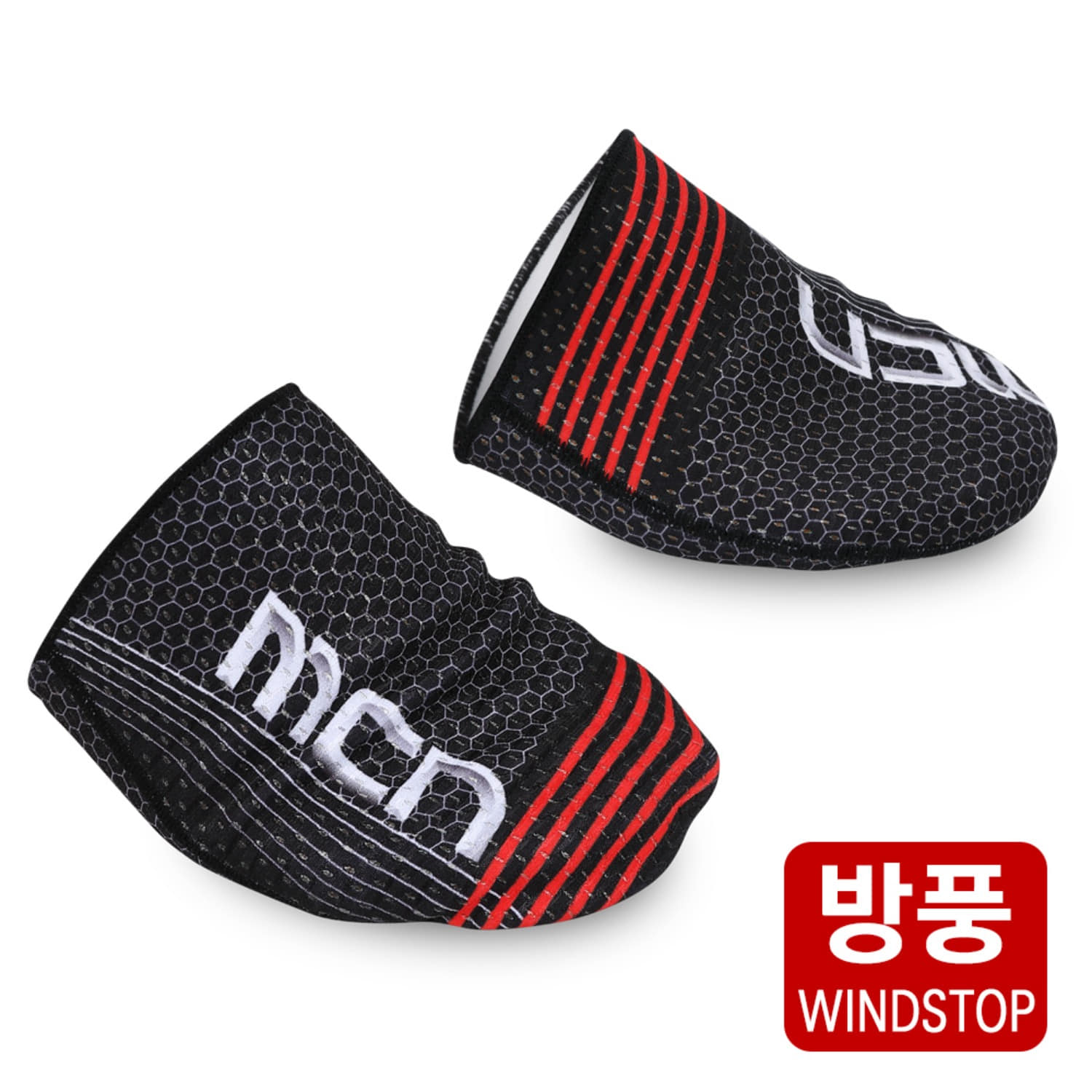 MCN 방한 기모 방풍 토워머 겨울 발가락 토시 토커버 블랙