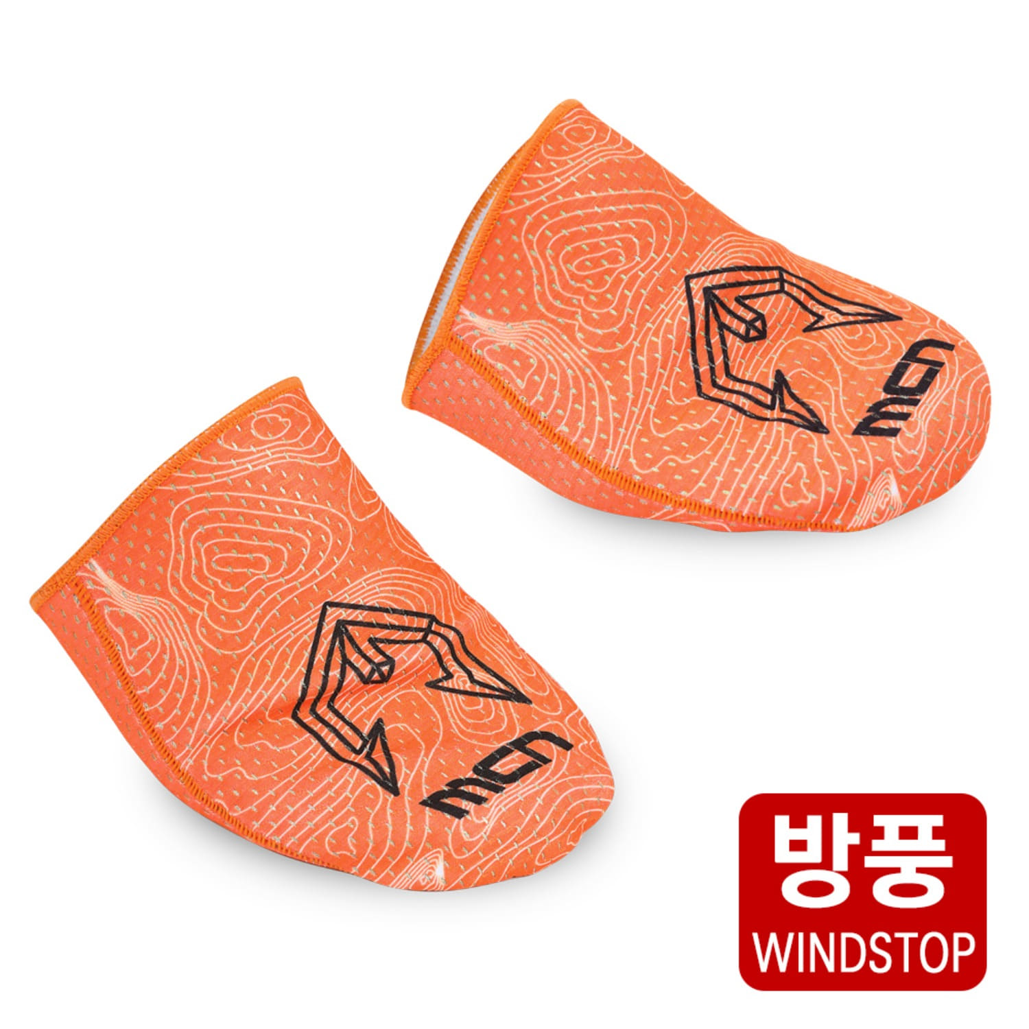 MCN 방한 기모 방풍 토워머 겨울 발가락 토시 토커버 블랙