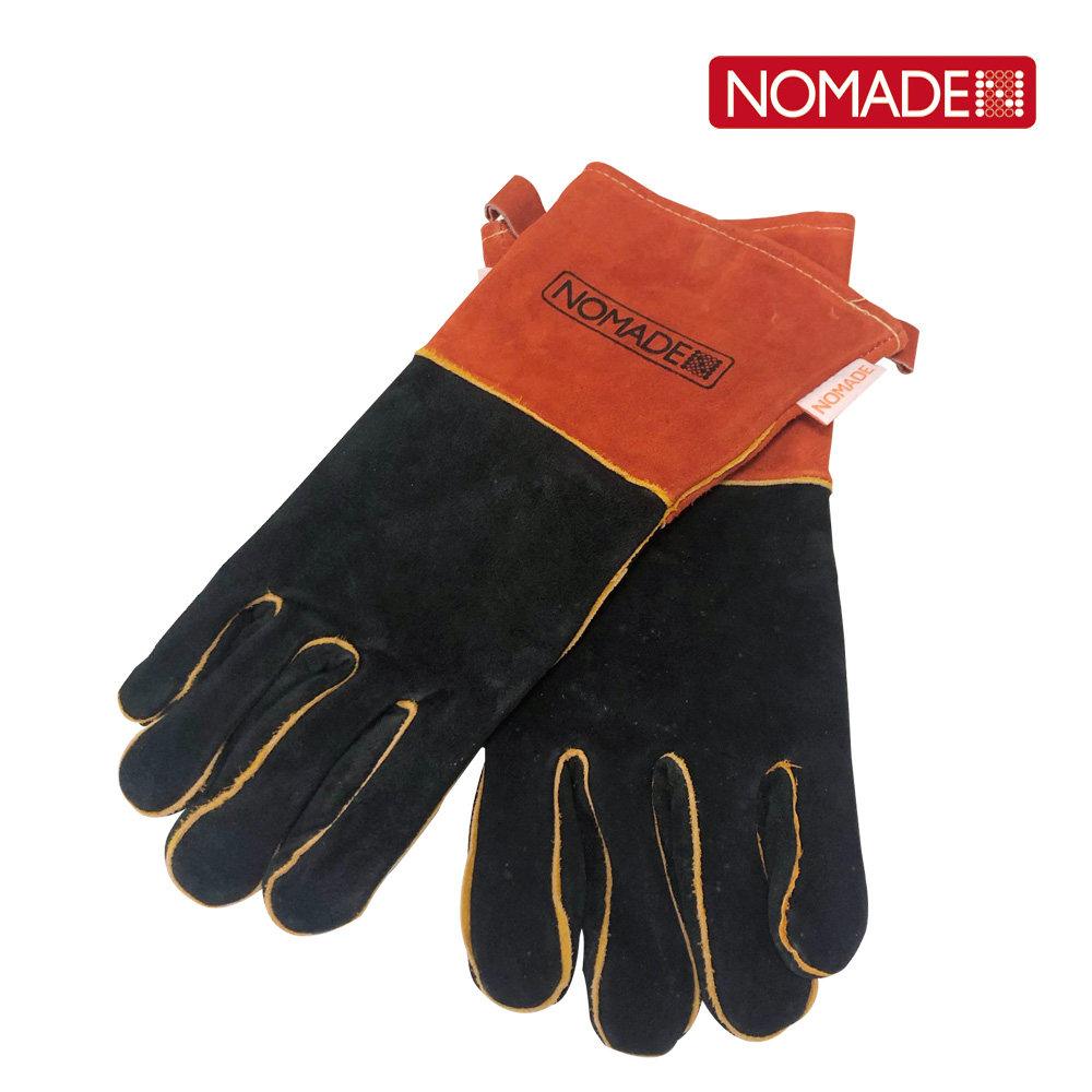 [노마드] BBQ장갑(블랙+레드) - 상품 이미지