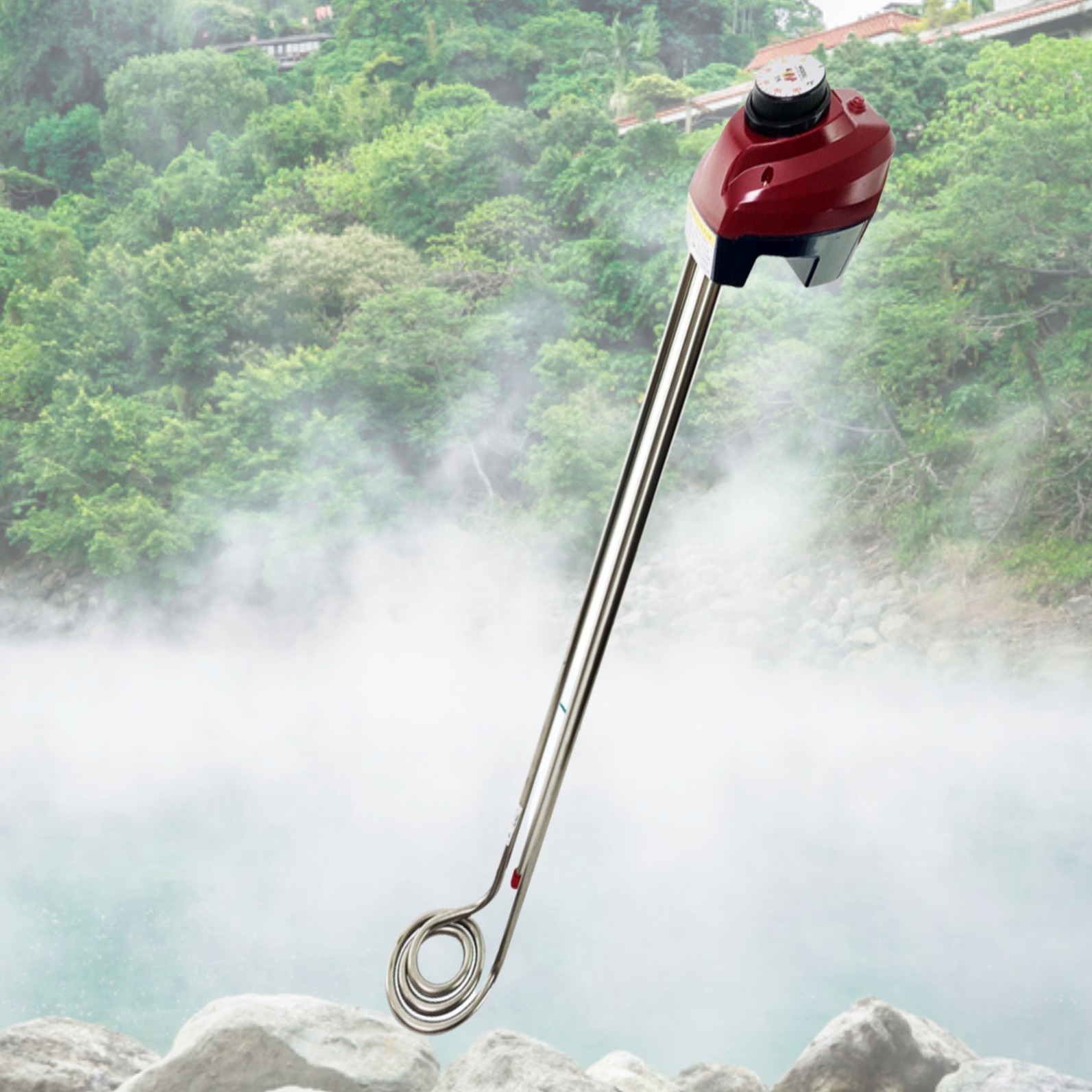 물데우기 물데우는기계 온수히터봉 5KW 1500mm - 상품 이미지