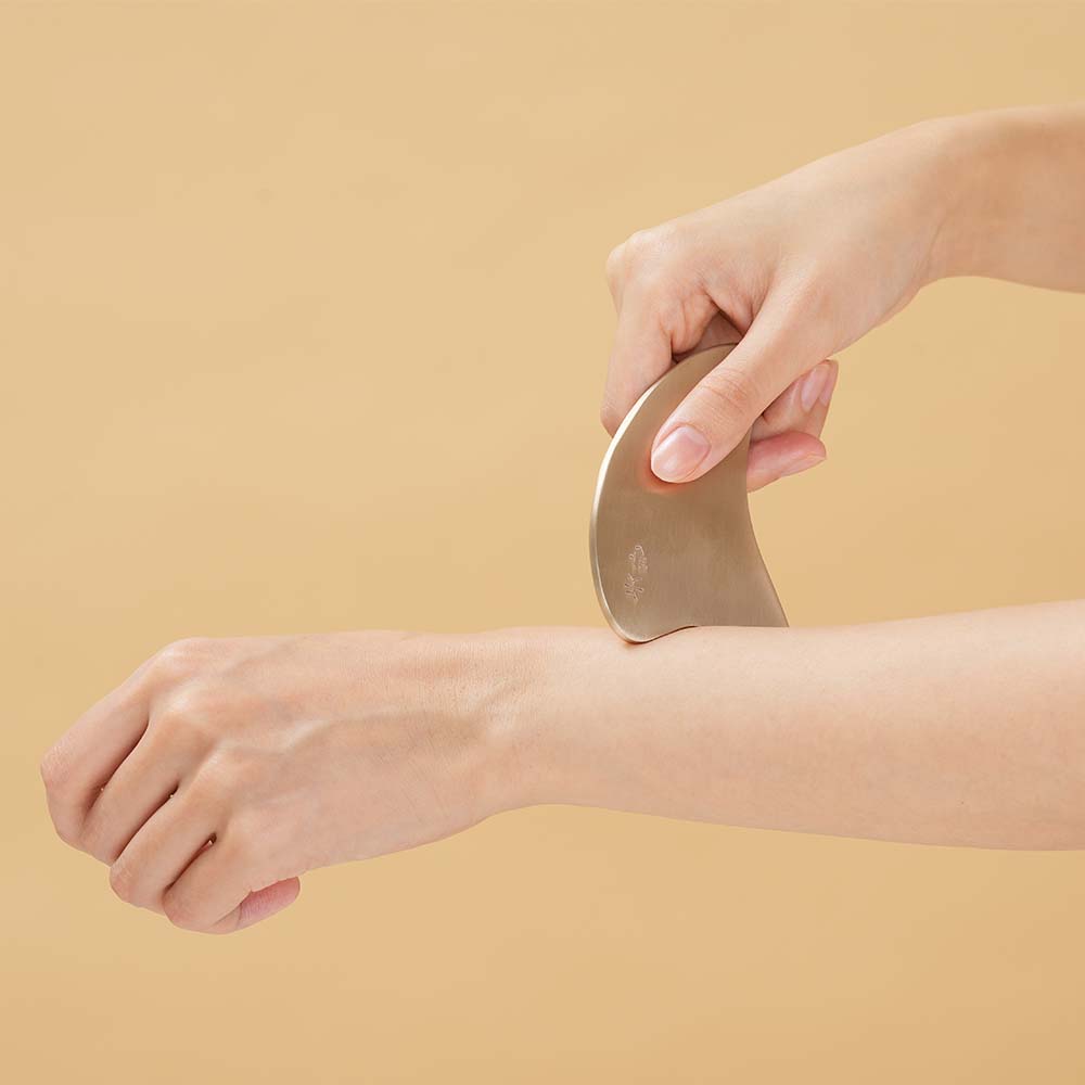놋반 괄사 마사지기 얼굴 두피 하트 방짜유기 이미지 6