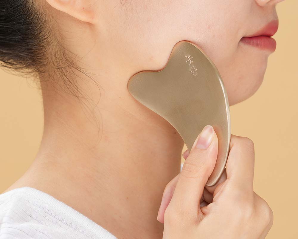 놋반 괄사 마사지기 얼굴 두피 하트 방짜유기 이미지 7