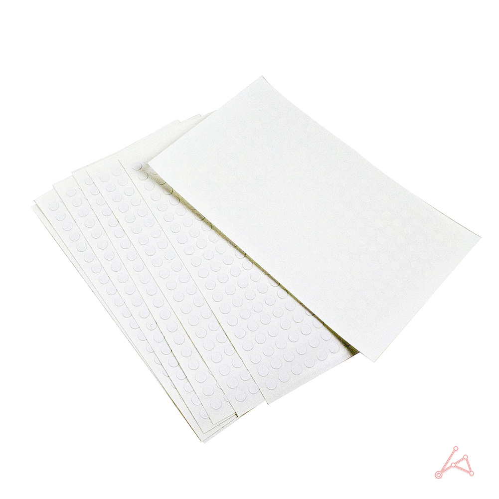 동그란 스티커 동그라미 투표 무지 원형 5mm 흰색 7P - 상세 이미지 3