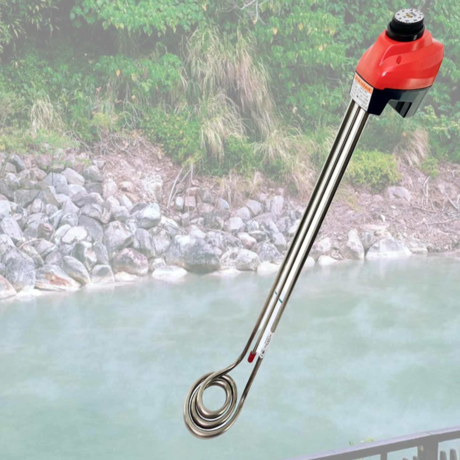 물데우기 온수히터봉 물데우는기계 3KW 1500mm