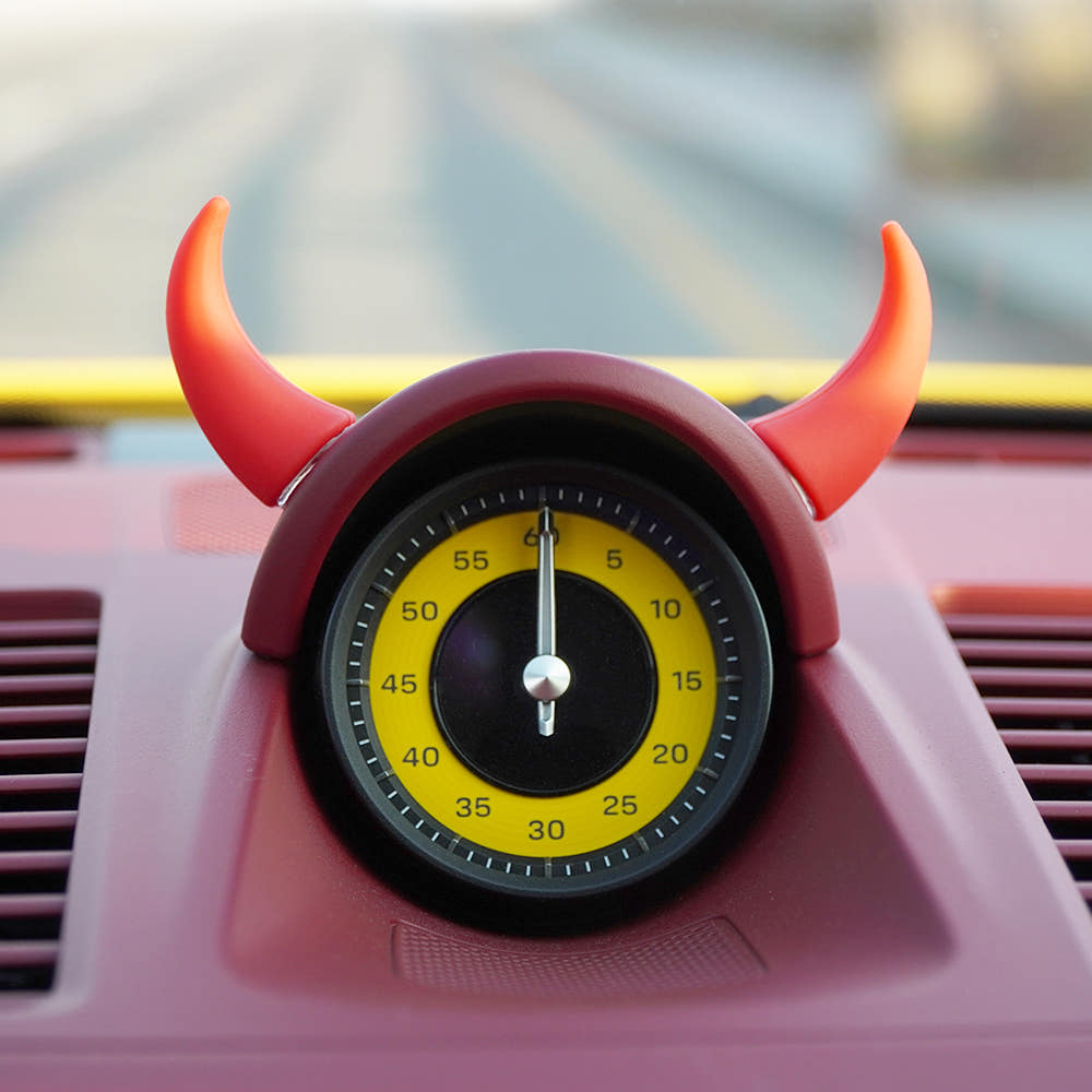 자동차 악마뿔 스티커