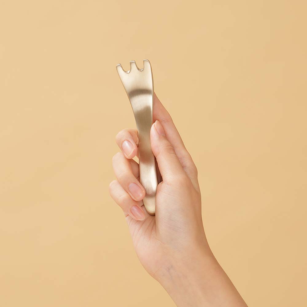 놋반 안성맞춤 괄사마사지 지압 방짜 유기 괄사 마사지기 - 상세 이미지 4