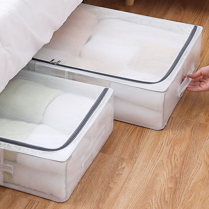 침대밑수납 이불보관함 이불정리함 옷보관함 패딩보관 50cmx40cmx15cm 이미지 6