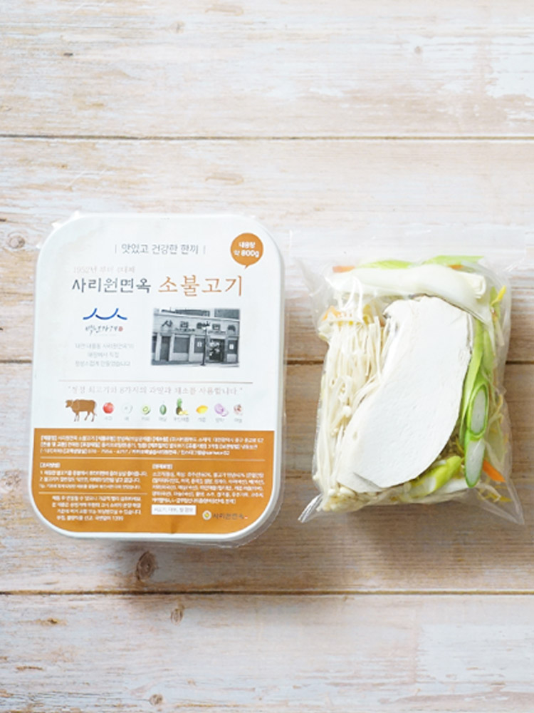 73년 전통 대전 사리원면옥 소불고기 800g 3인분 불고기 밀키트 - 상세 이미지 3