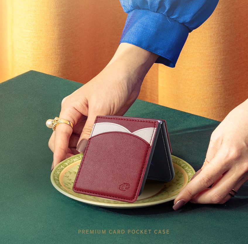 갤럭시 Z플립4 케이스 제트플립4 카드 수납 지갑 슬림 - 상세 이미지 3