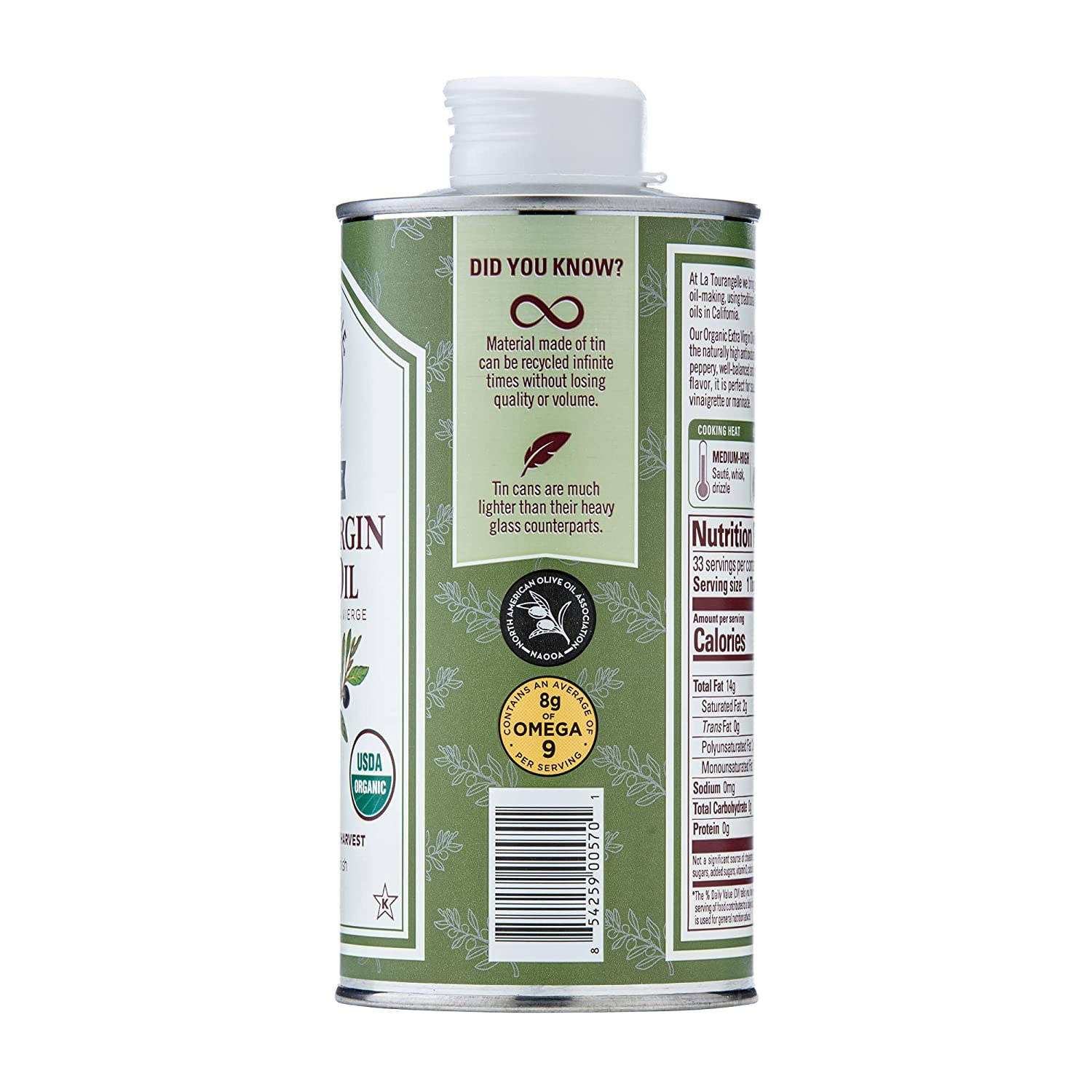 라투랑겔 올리브 오일 냉압착 엑스트라 버진 500ml - 상세 이미지 2