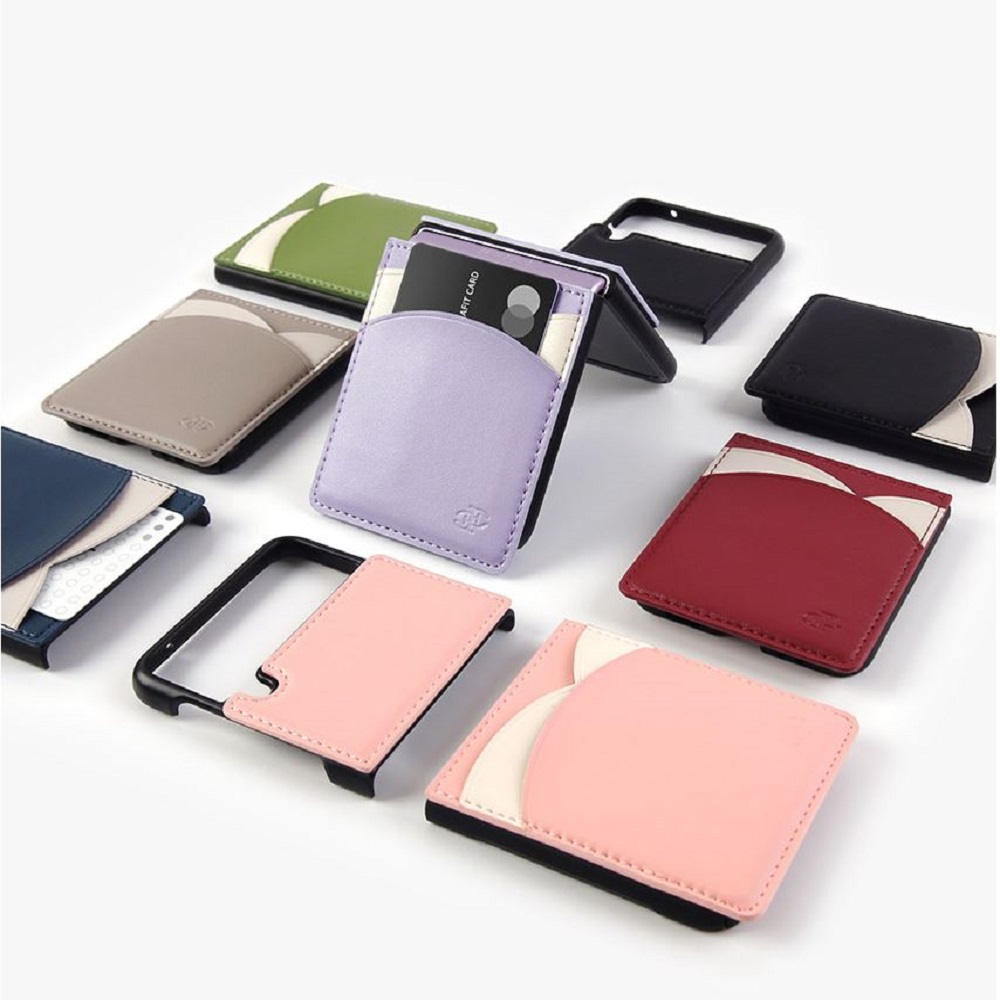 갤럭시 Z플립4 케이스 제트플립4 카드 수납 지갑 슬림 - 상품 이미지