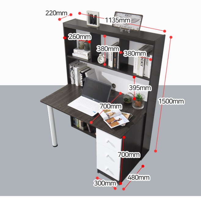 고등학생책상 청소년책상 작은 자취방 원룸 중등책상