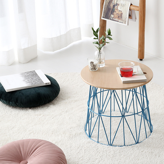 TEMBO 400 수납테이블 KS1028TB/2 블루 6378.0135