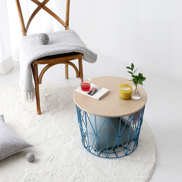 TEMBO 500 수납테이블 KS1028TB/1 블루 8738.2177