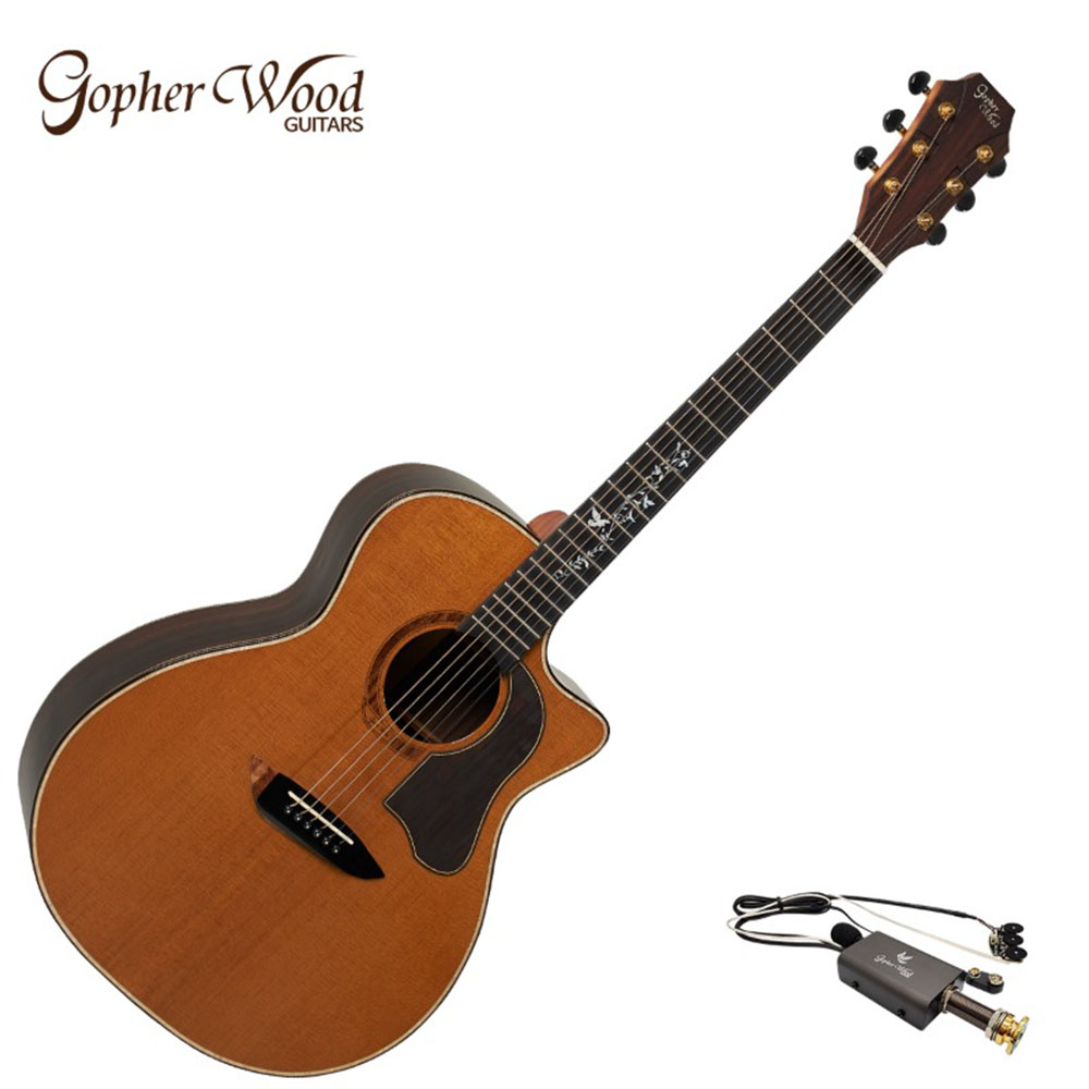 [최다구성품지급] 고퍼우드 K830RCE/ 올솔리드/ GA바디/ 픽업장착 - 상세 이미지 2