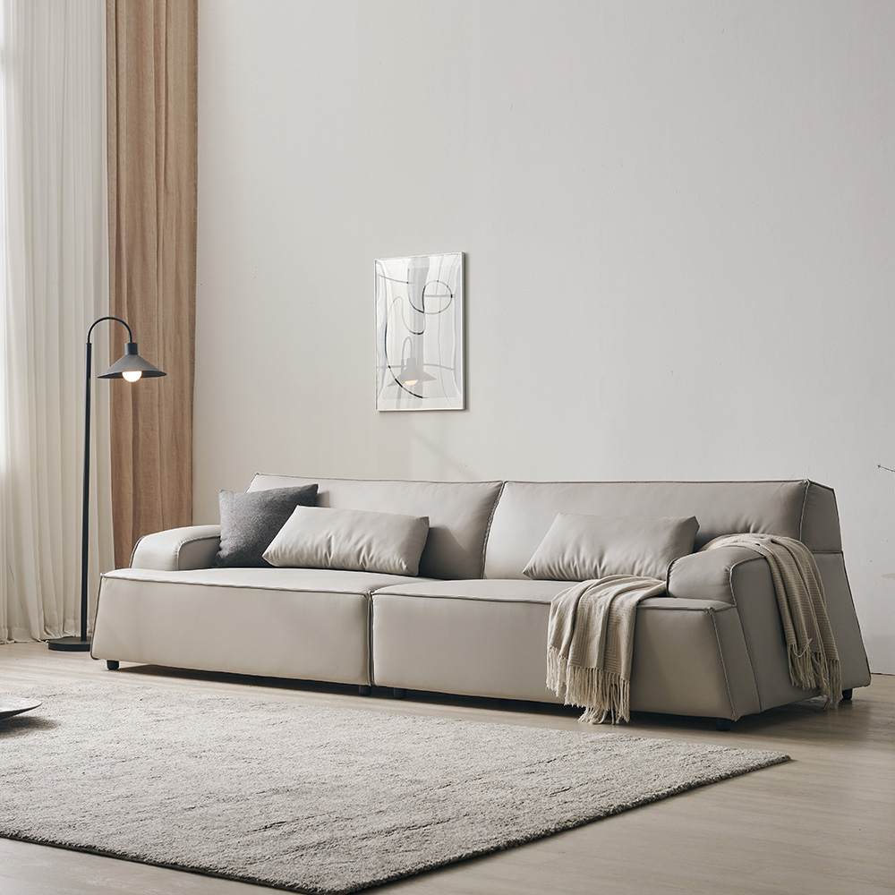 폴로까사 보노 4인용 신소재가죽 비건소파