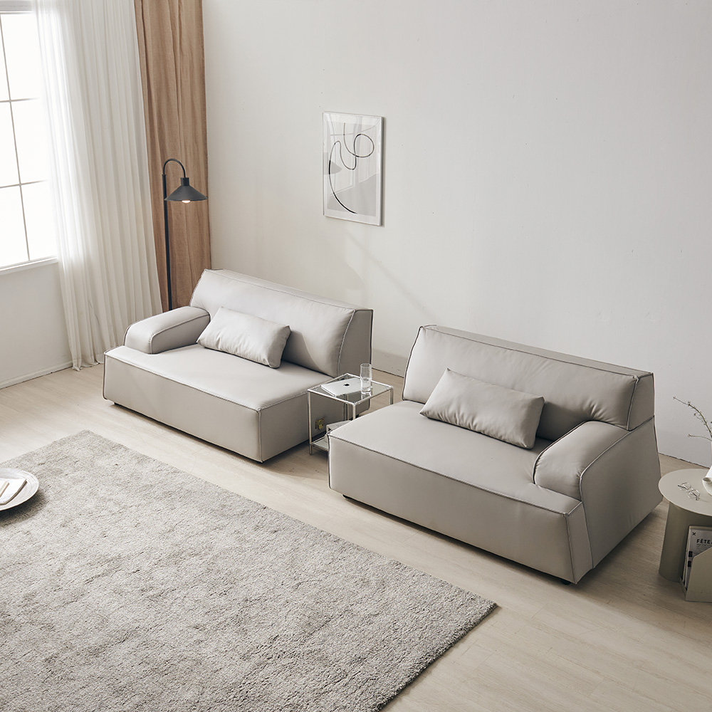 폴로까사 보노 4인용 신소재가죽 비건소파