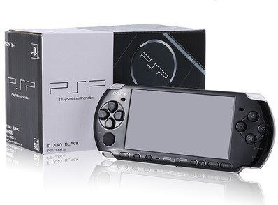 소니 PSP3000 플레이 스테이션 포터블 피아노블랙 메모리 없음 레트로 게임기 - 상품 이미지