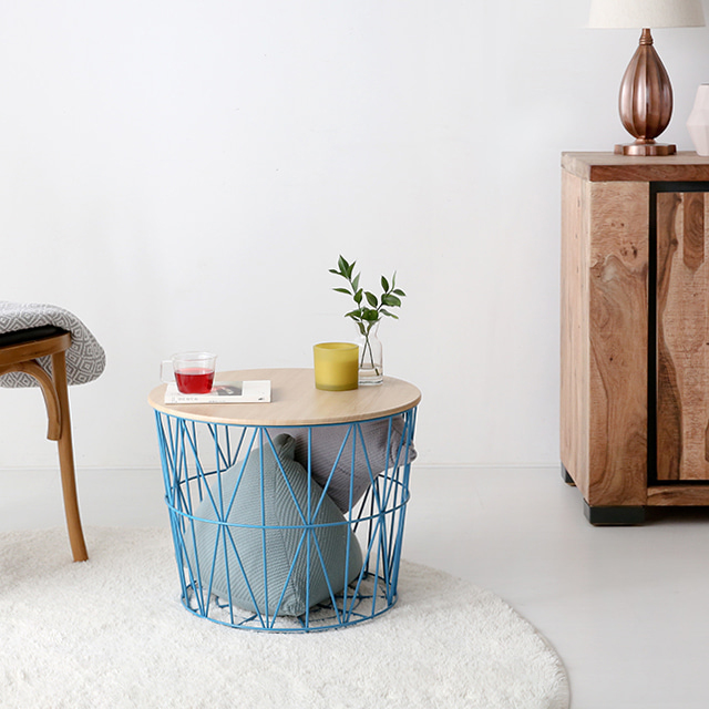 TEMBO 500 수납테이블 KS1028TB/1 블루 8738.2177