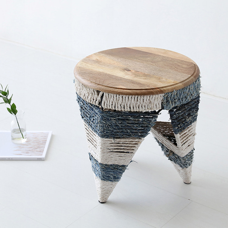 ALBERTA 사이드테이블 DENIM 1460.2408 - 상세 이미지 2