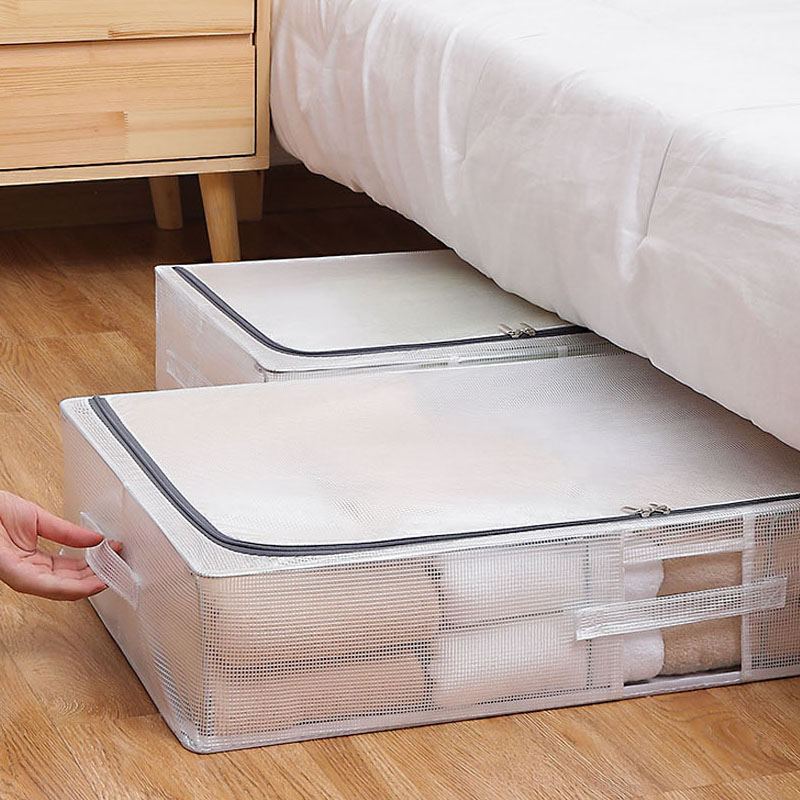 침대밑수납 이불보관함 이불정리함 옷보관함 패딩보관 50cmx40cmx15cm 이미지 7