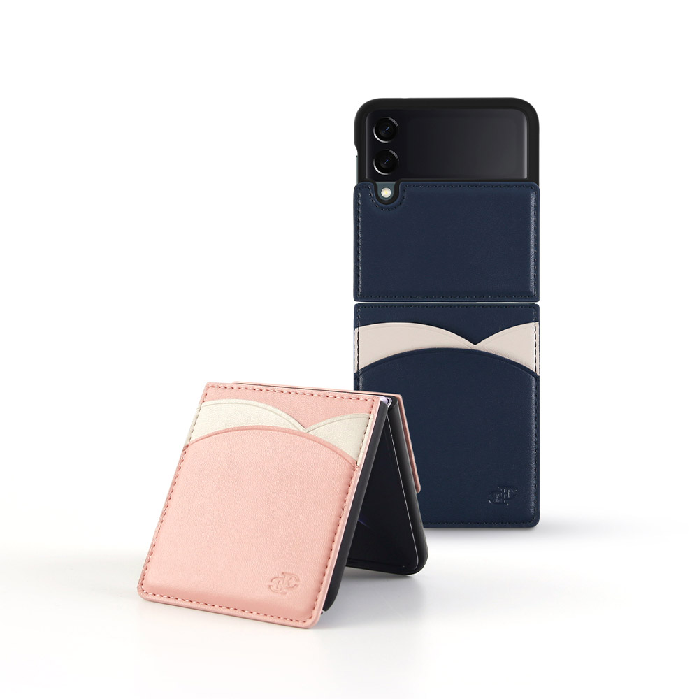 갤럭시 Z플립4 케이스 제트플립4 카드 수납 지갑 슬림 - 상세 이미지 2