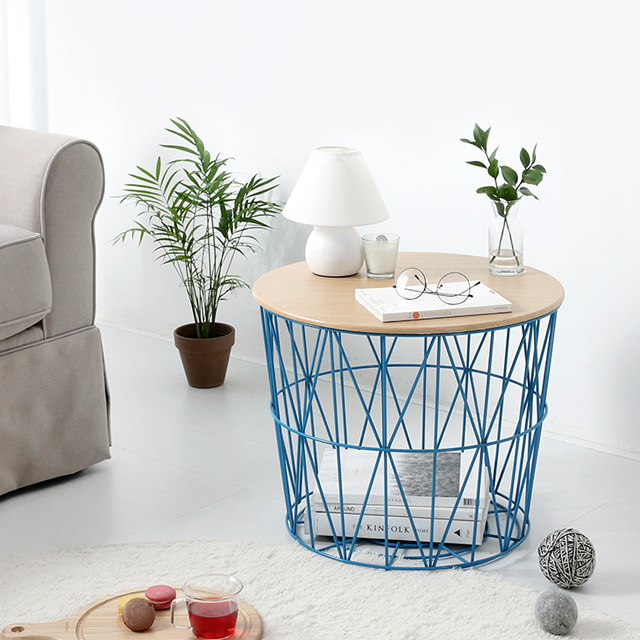 TEMBO 500 수납테이블 KS1028TB/1 블루 8738.2177