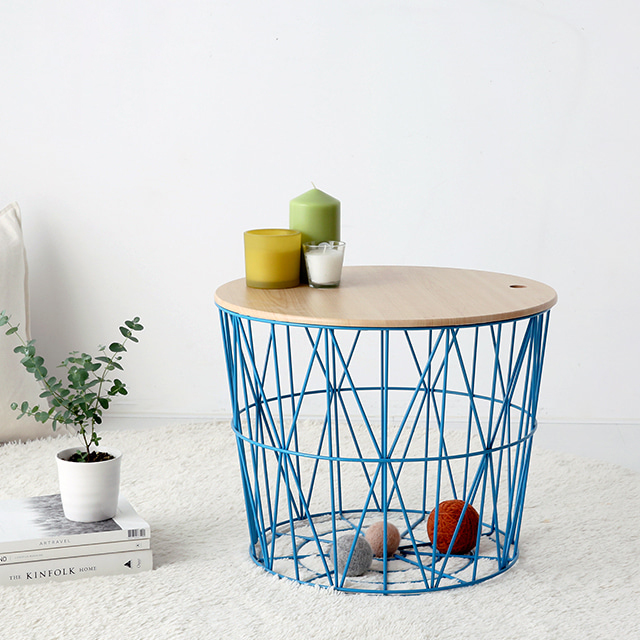 TEMBO 500 수납테이블 KS1028TB/1 블루 8738.2177