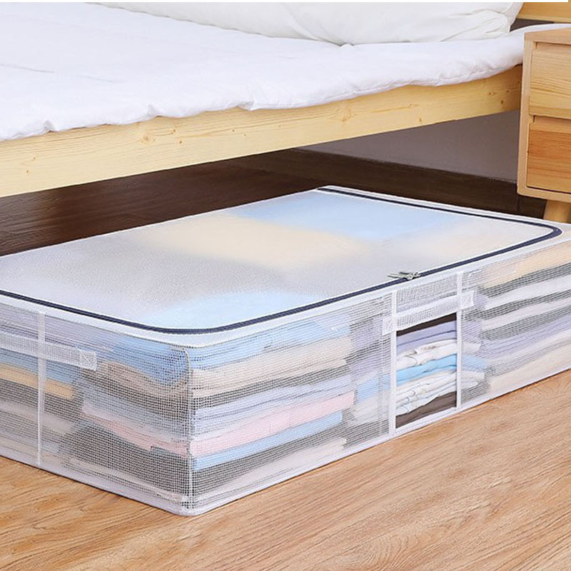 침대밑수납 이불보관함 이불정리함 옷보관함 패딩보관 50cmx40cmx15cm - 상세 이미지 5