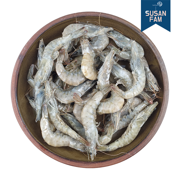 흰다리새우 12kg(2kgX6팩) 박스 냉동새우 대하 페루산 - 상세 이미지 4