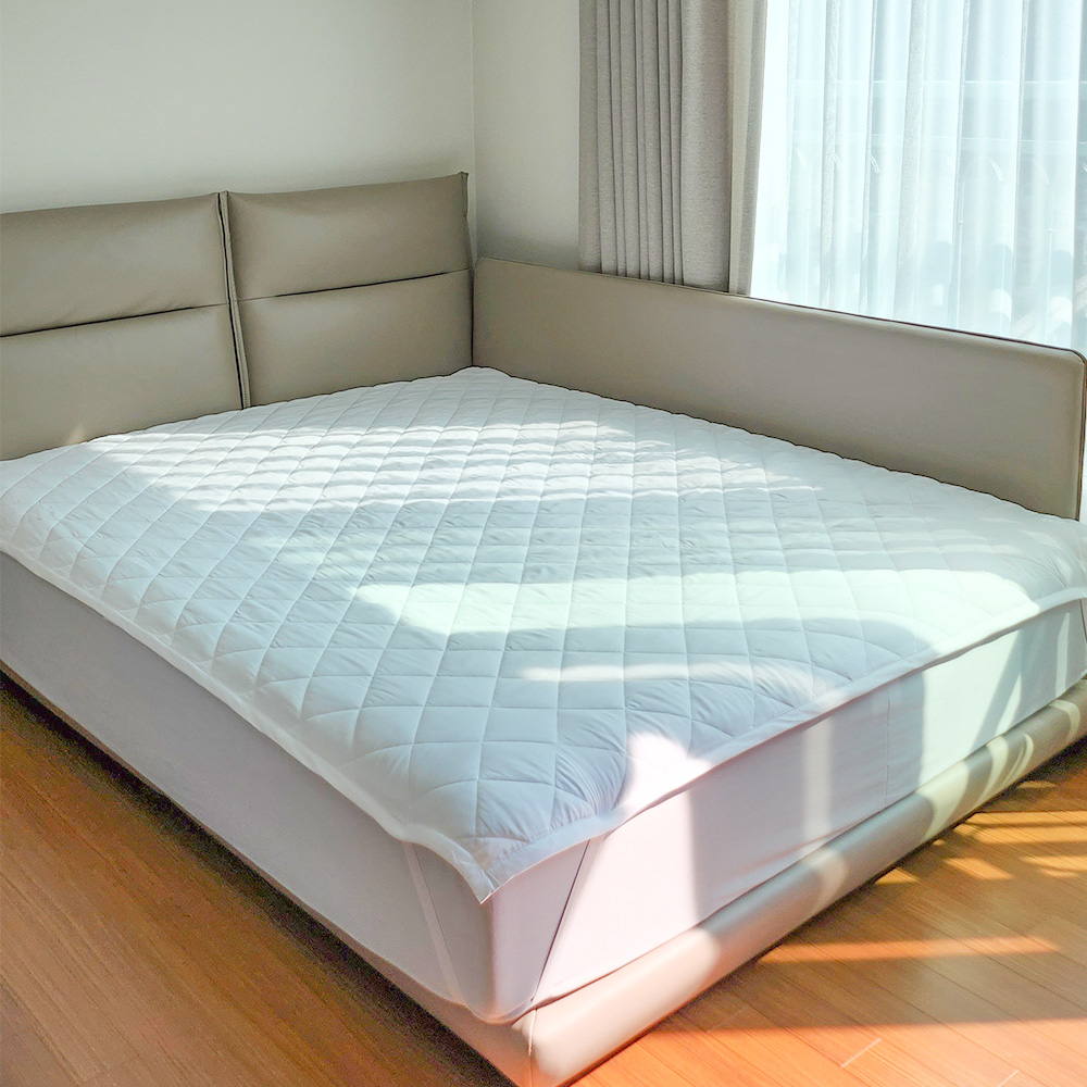 먼지없는 고정밴드 침대패드 매트리스패드 ss