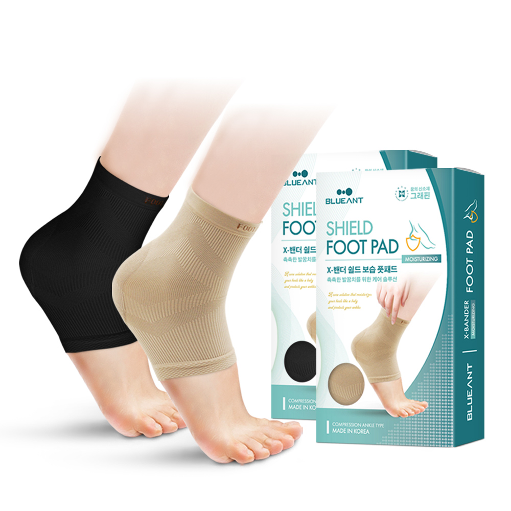 풋패드 1켤레 발뒷꿈치패드 발뒤꿈치 갈라짐 양말 보습 각질 발꿈치 발바닥