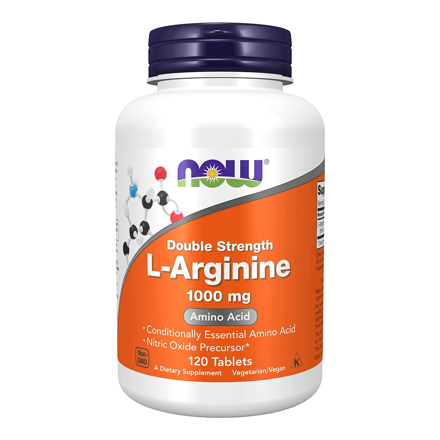 나우푸드 L아르기닌 엘아르기닌 1000mg 더블스트렝스 아르기닌 120정 2병 - 상세 이미지 2