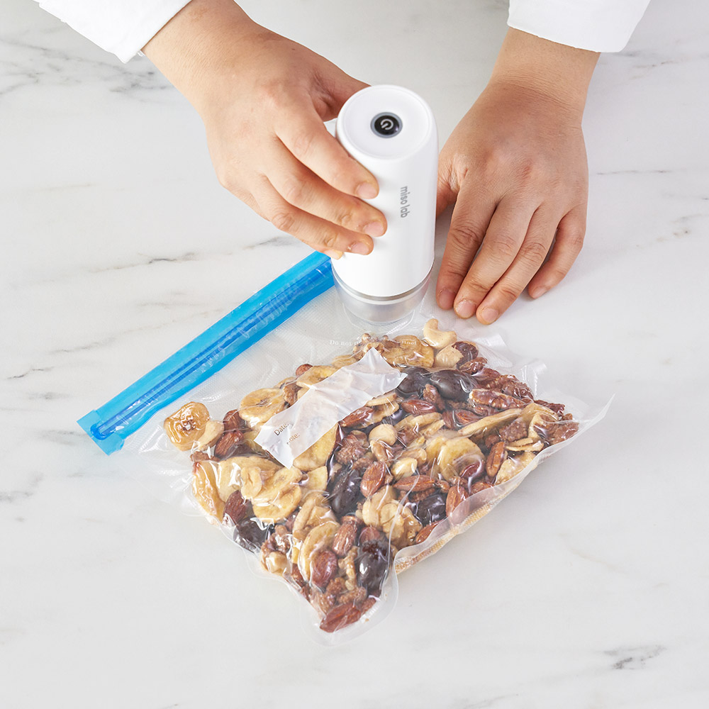 미소랩 가정용 자동 무선 진공포장기 진공탭 ML-210